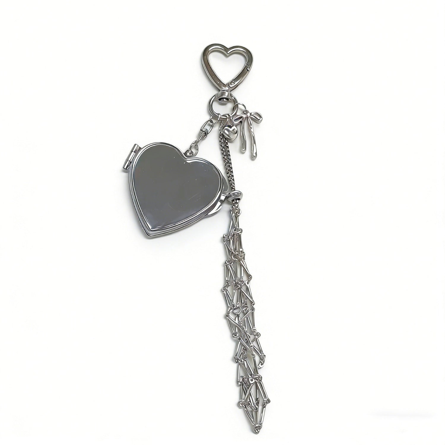 Silver Heart Keychain MWK0056