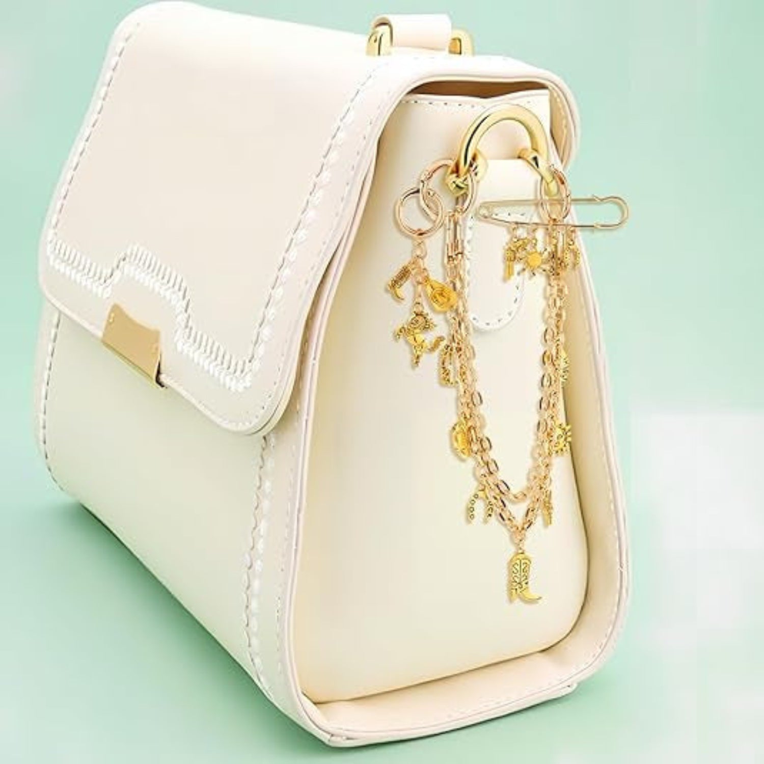 Gold Western Bag Charms MWK0072