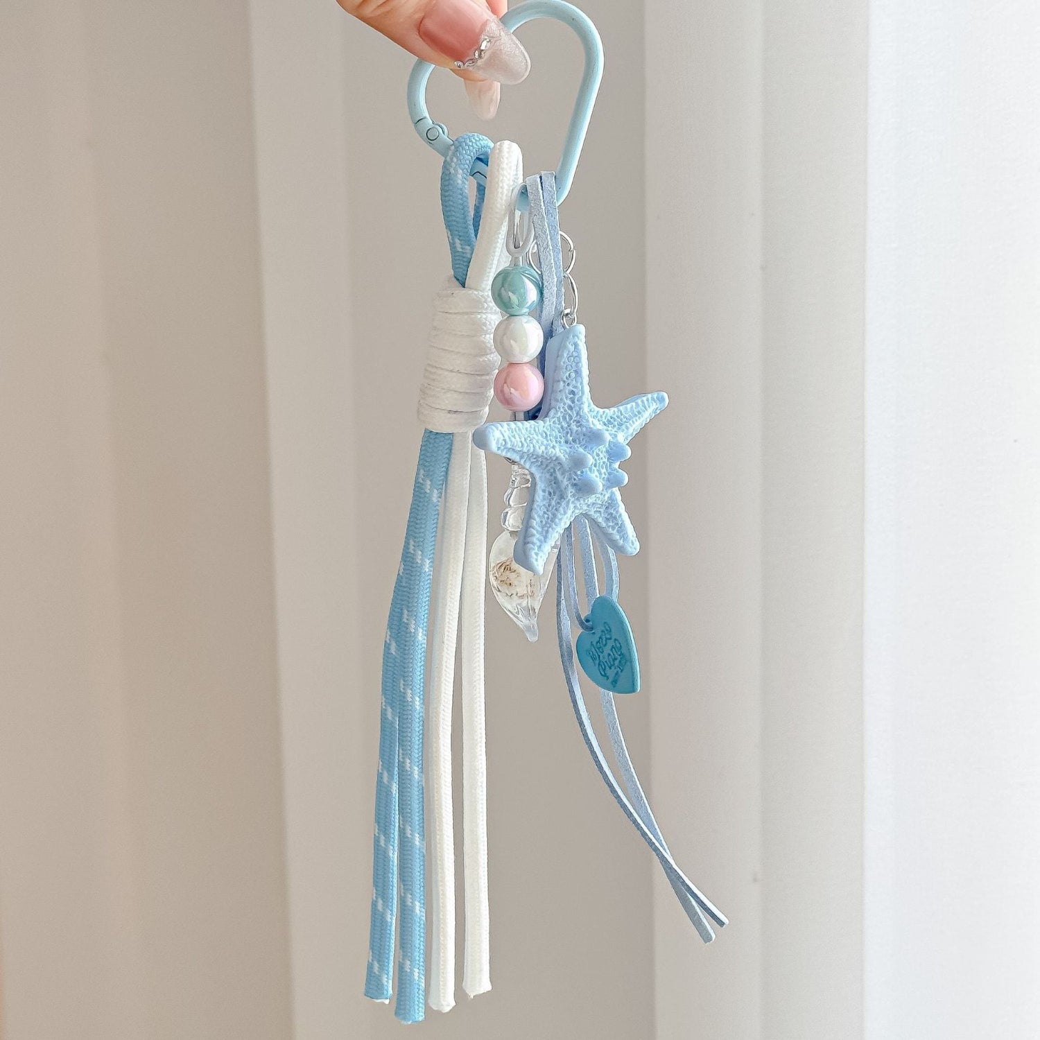Blue Cute Starfish Bagcharms MWK0082
