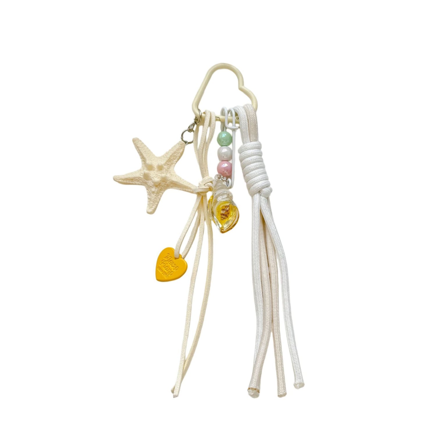 Cream Cute Starfish Bagcharms MWK0083