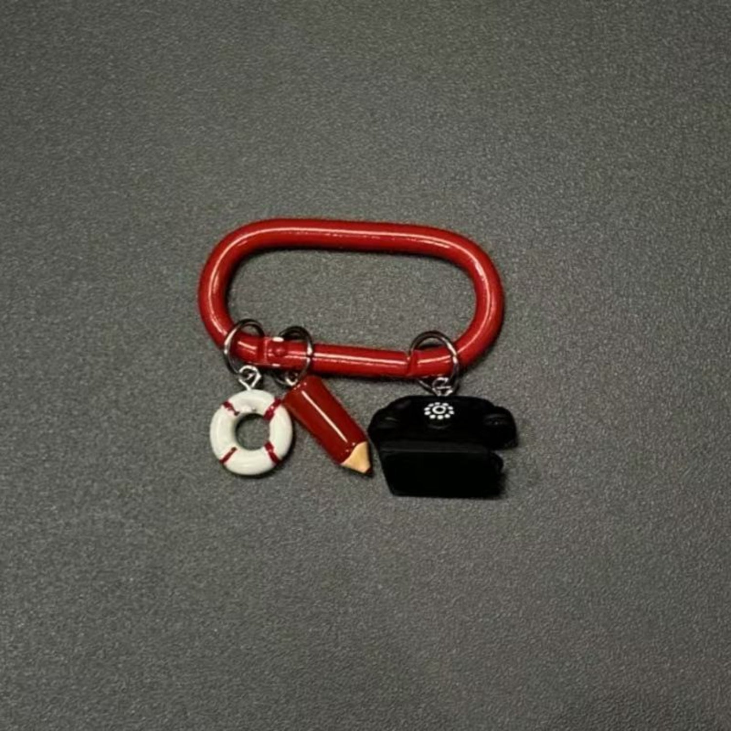 Red Cute Pencil Bagcharms MWK0088