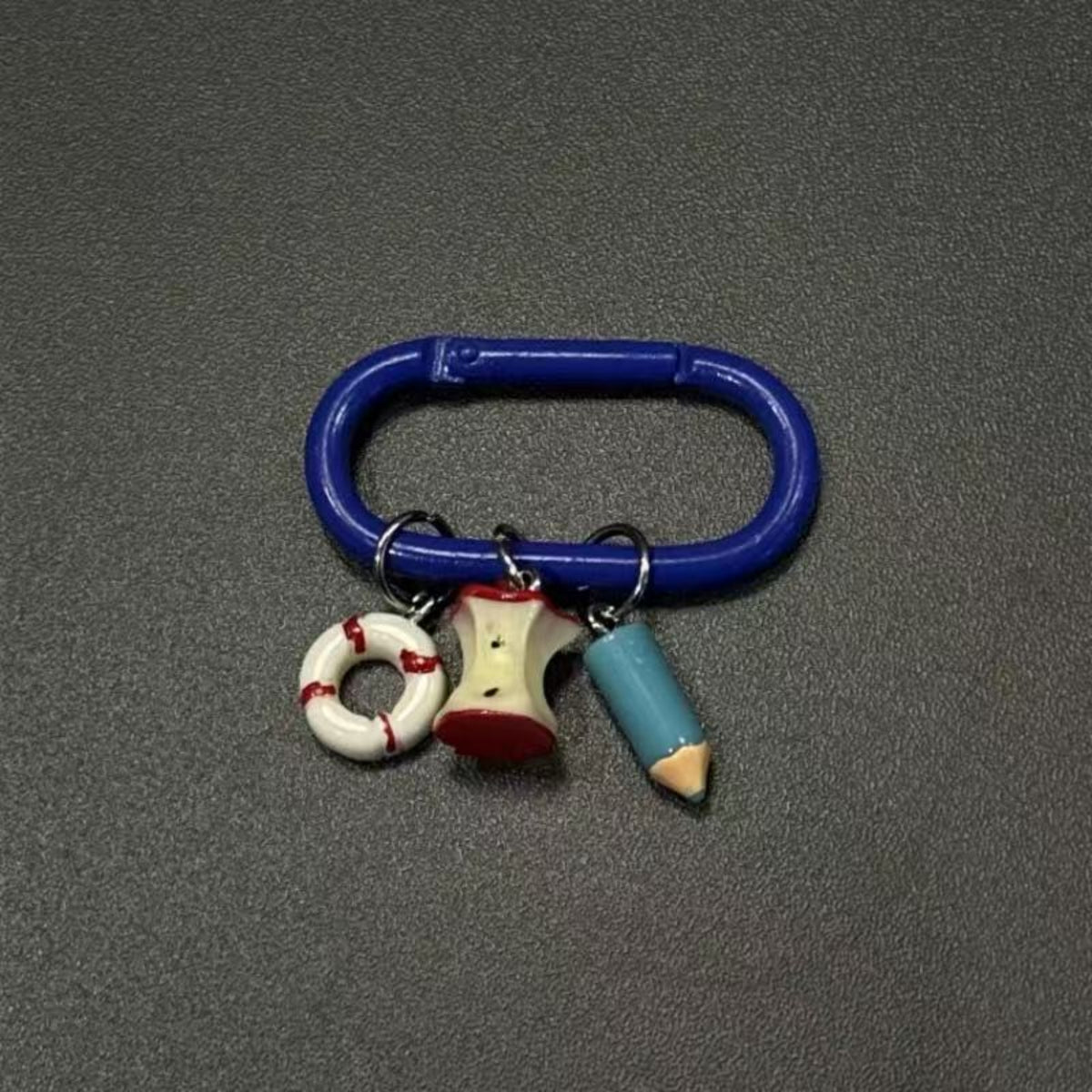 Red apple core Bagcharms MWK0091