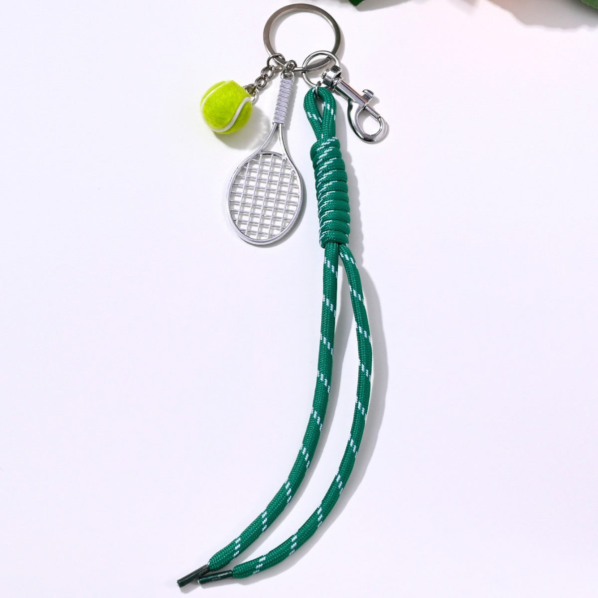 Green Tennis Tassel Bag Charms MWK0131