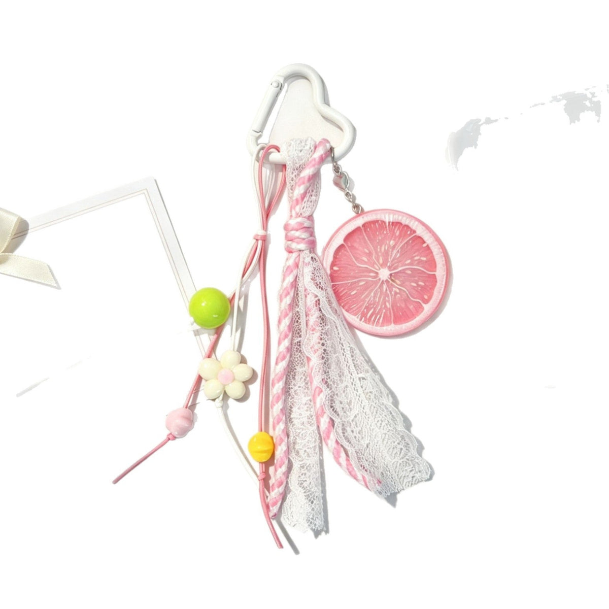 Pink Citrus Garden Charm Set MWK0135
