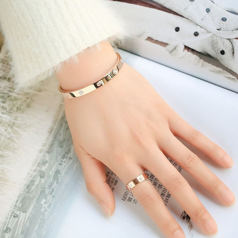 Just Lil Things Artificial Gold Bracelet jltb0280