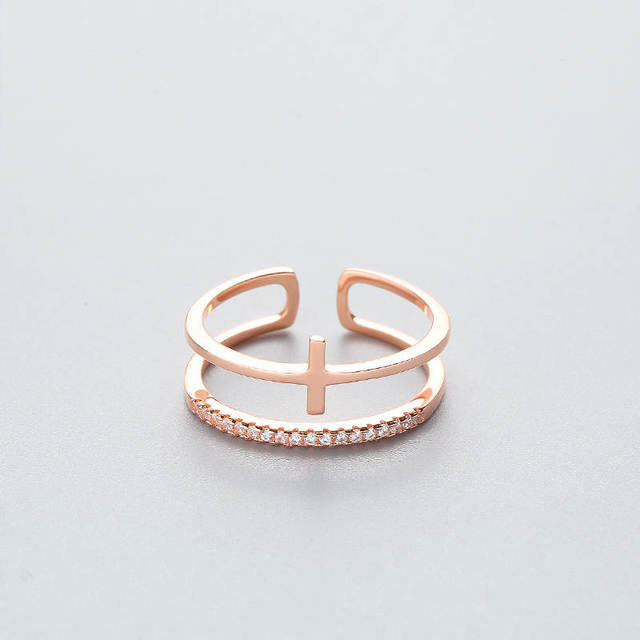Just lil things Artificial Rose Gold Rings  jltr0228