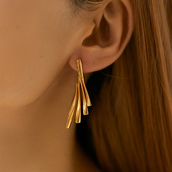 Just Lil Things Gold Pin   Earrings jlt12167