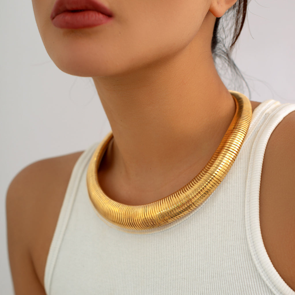 Just lil things Artificial Gold Necklace jltn0747