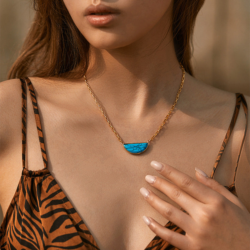 Just Lil Things Artificial  Gold  Necklace jltn0832