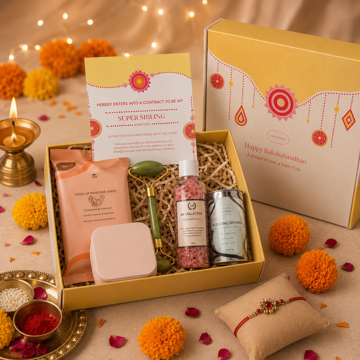 Self-Care & Pampering Skincare Rakhi Hamper RC0013