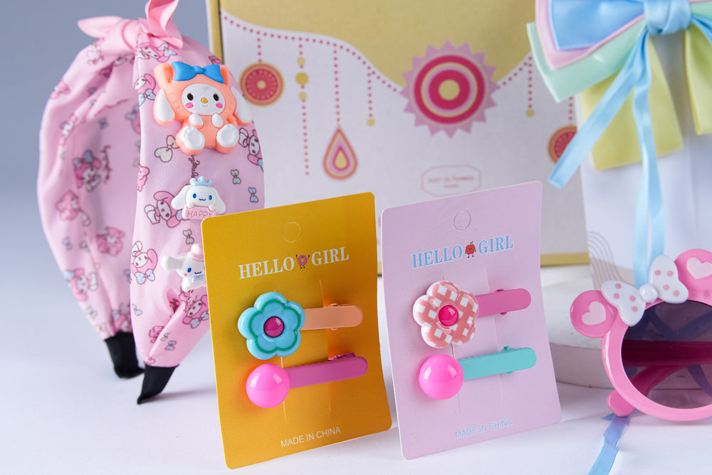 Just Lil Things Pastel Pop Rakhi Combo RC0015