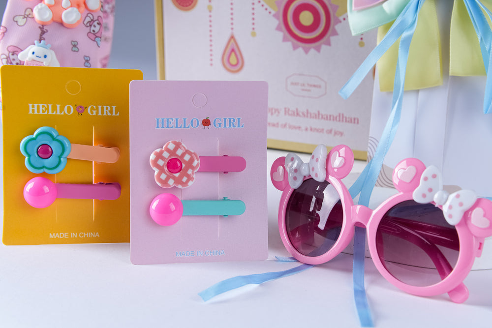 Just Lil Things Pastel Pop Rakhi Combo RC0015