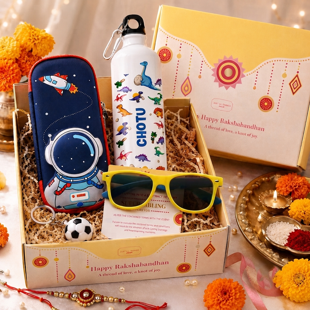Fun & Stylish Kids Rakhi Combo RC0017