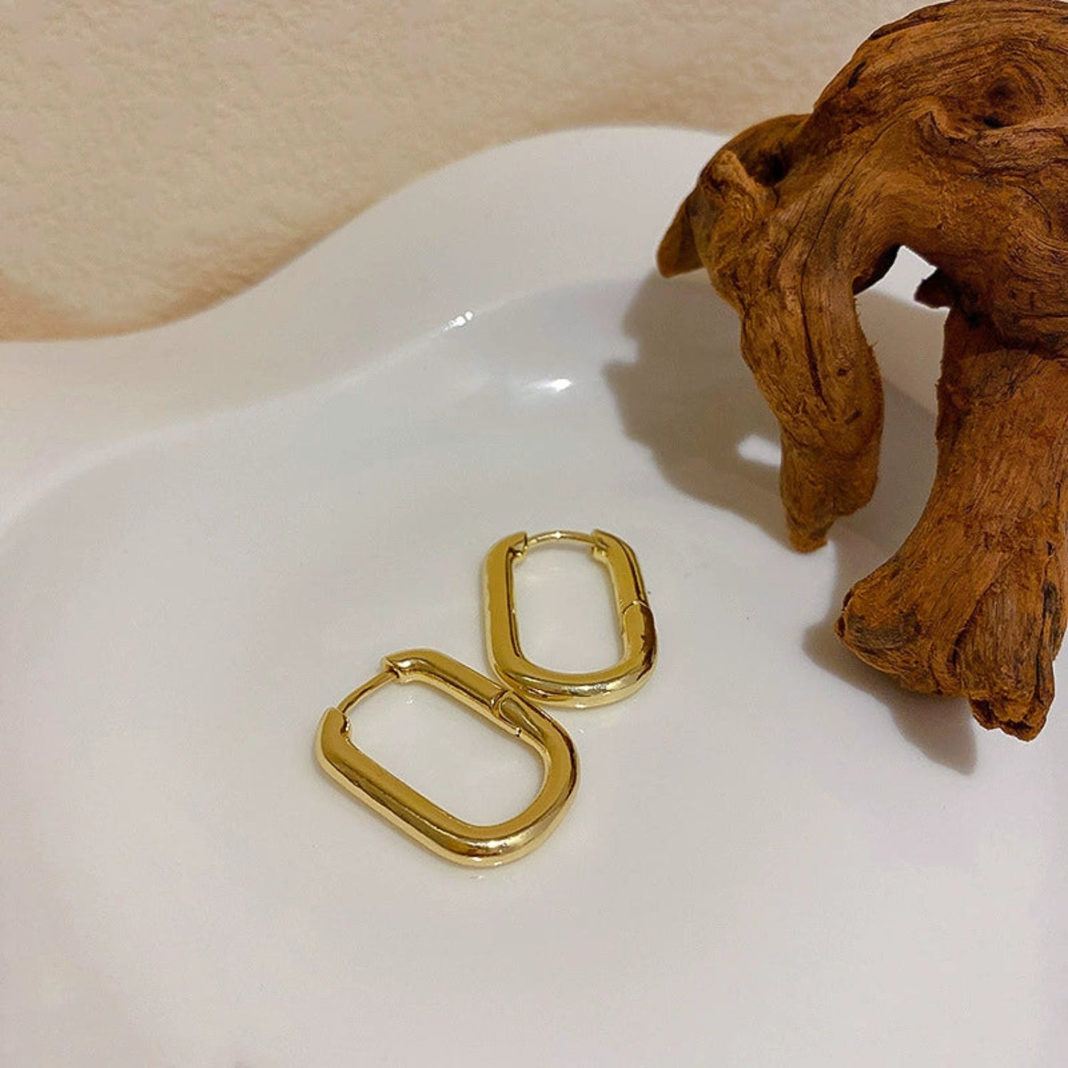 just-lil-things-Geometric Glossy plated-hoop-earrings-jlt10597