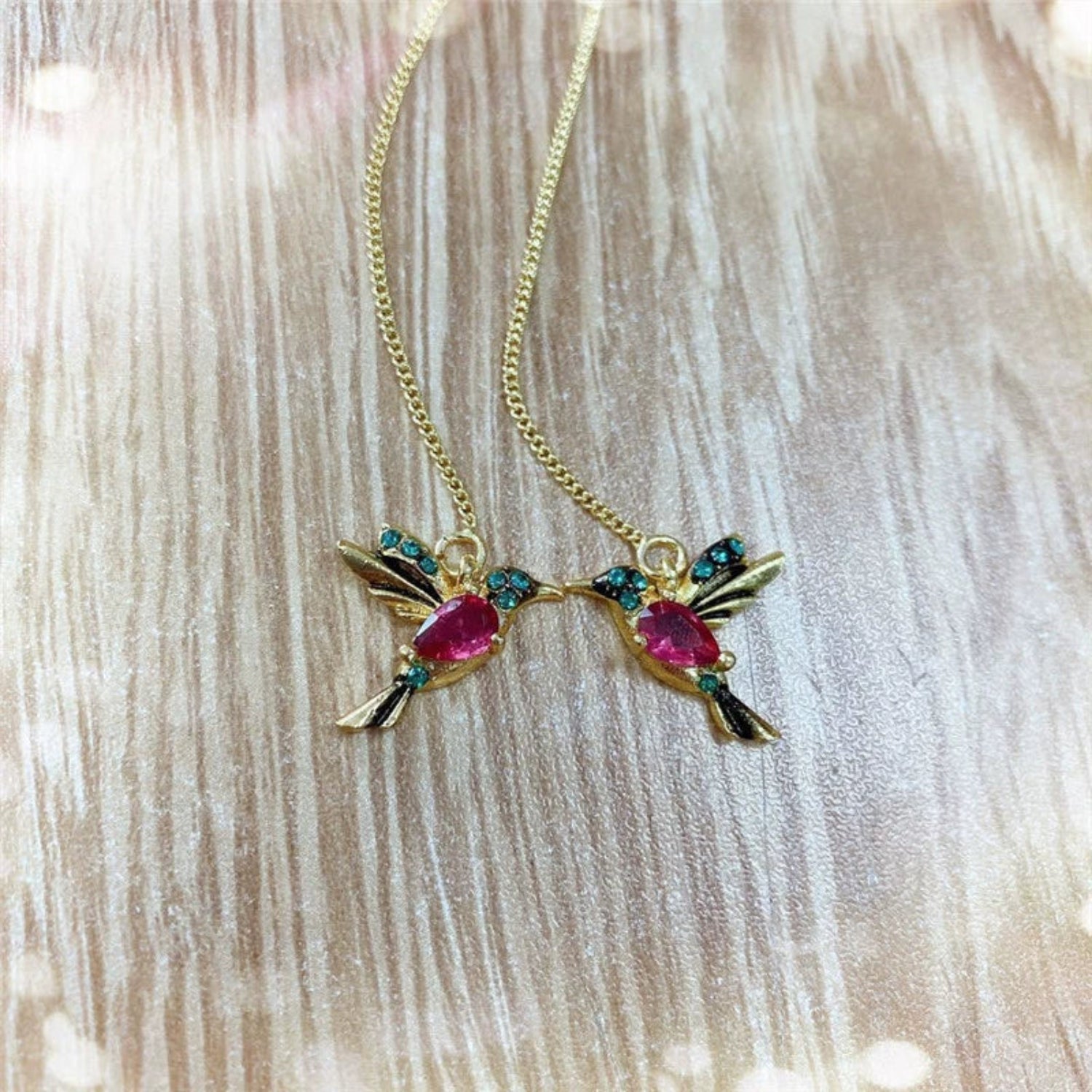 Hummingbird Gold Threader Earrings JLT13649
