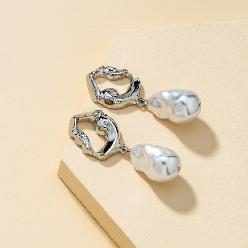Just Lil Things Silver  Pin Earrings jlt12139