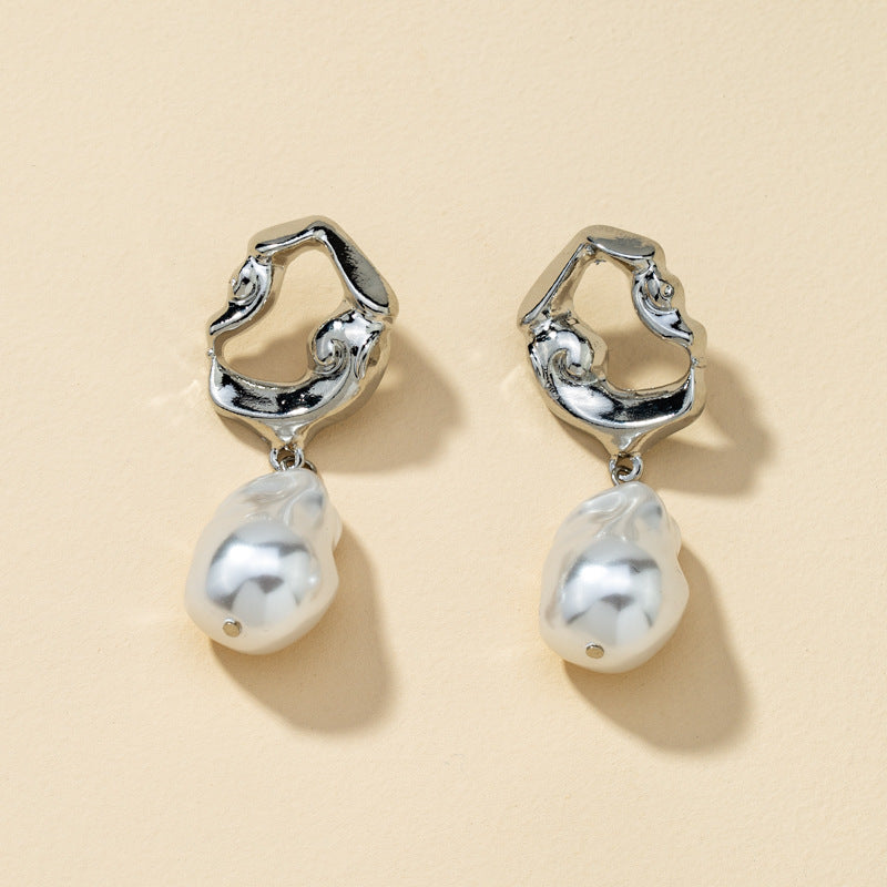 Just Lil Things Silver  Pin Earrings jlt12139