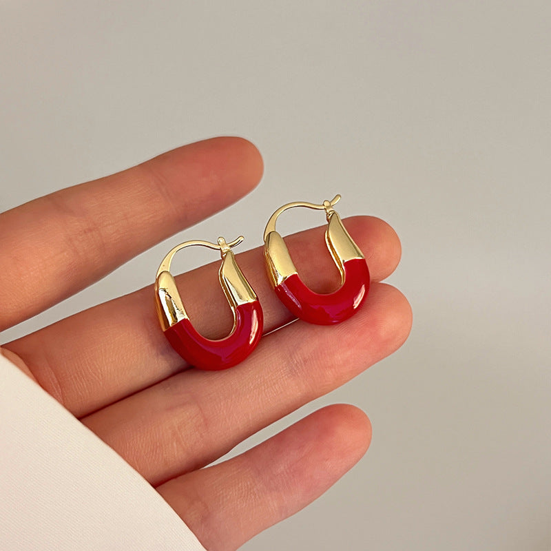 Just lil things hoop Earrings