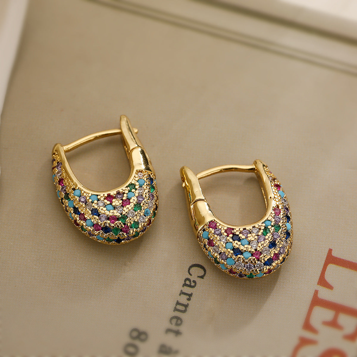 Just lil things hoop Earrings