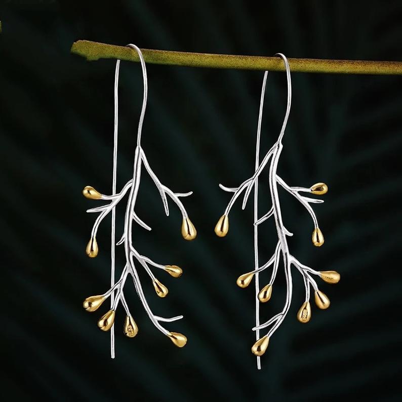 Just lil things Silver Drop Earrings jlt12281