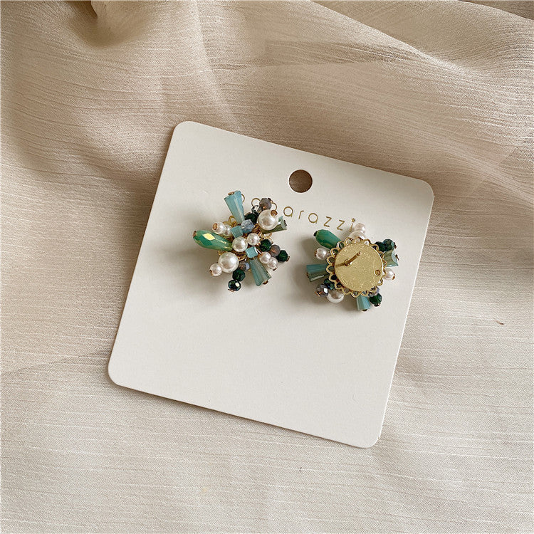 Justlilthings multi color pin earring
