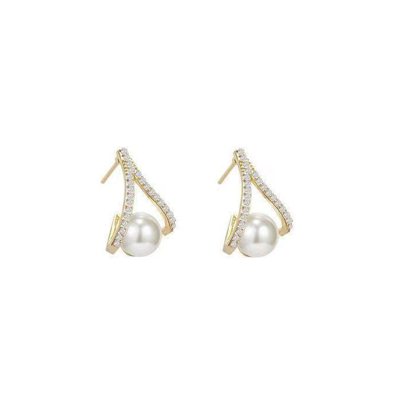 geometric pearl earrings jlt13141