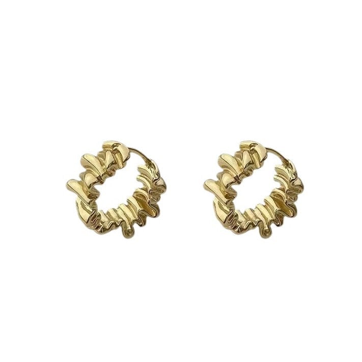 Sunlit Ripple Hoops JLT13234
