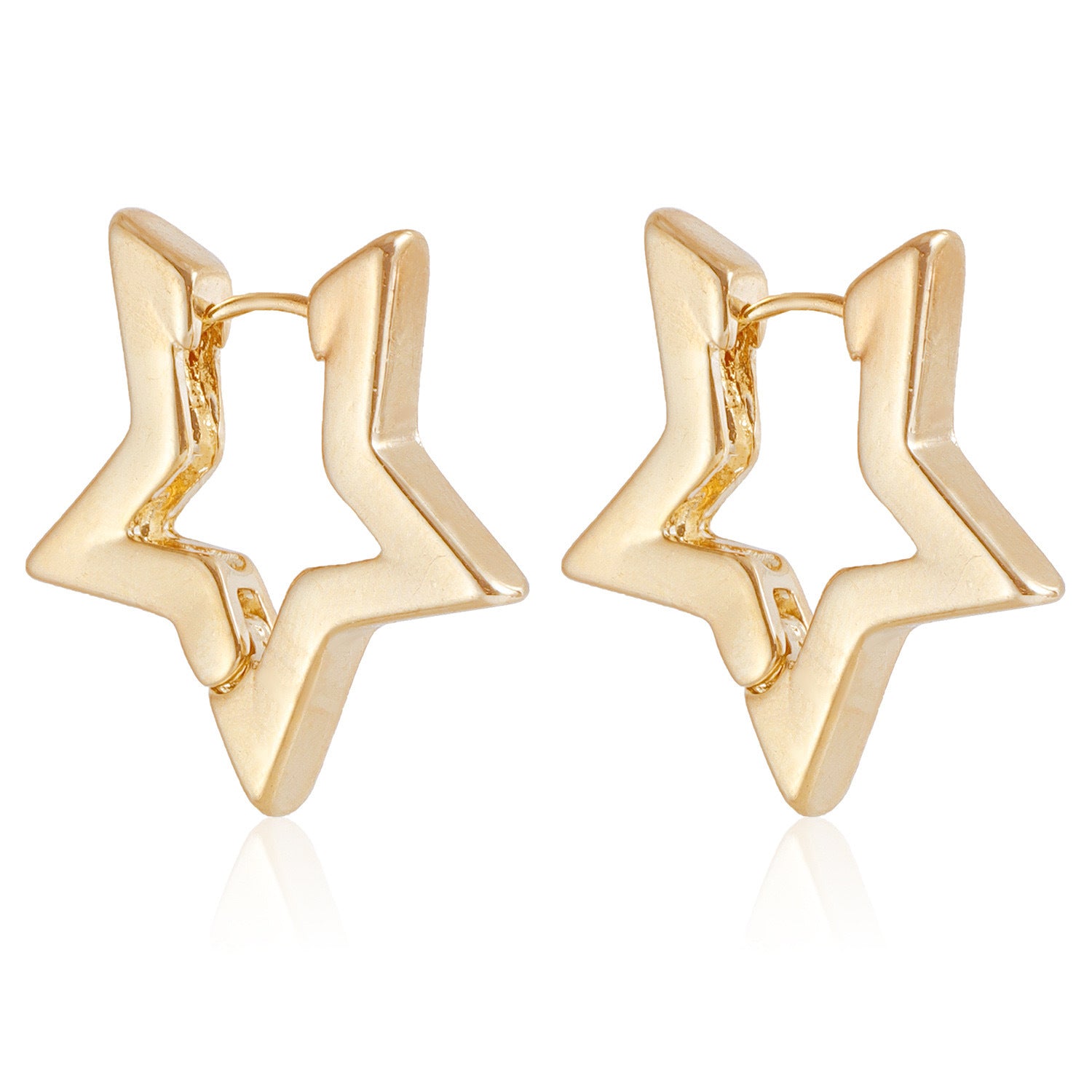five-pointed star earrings jlt13250