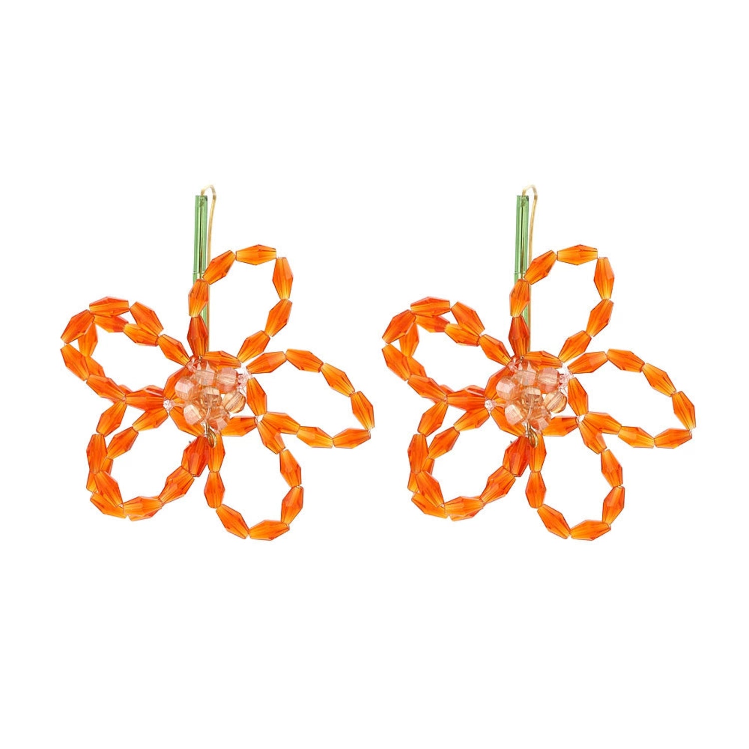 Amber Bloom Drop Earrings JLT13319