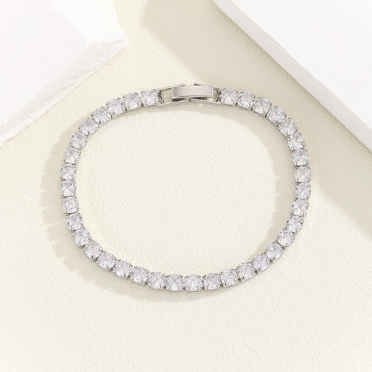 Elegant Crystal Tennis Bracelet – Timeless Sparkle for Every Occasion Bracelet JLTB0541