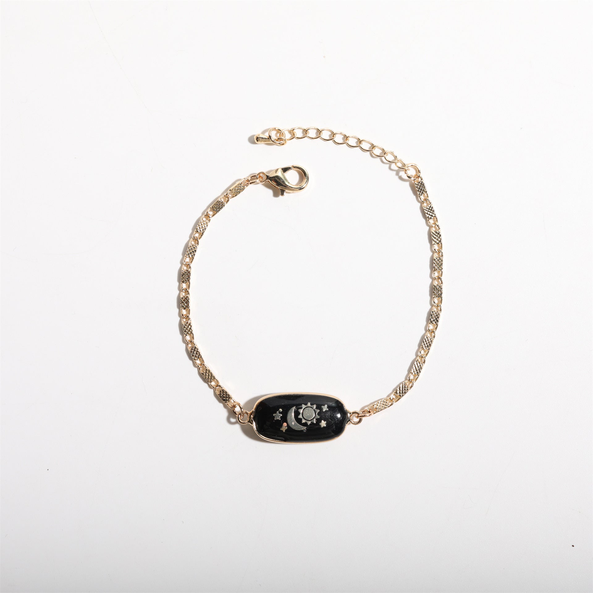 Celestial Charm Bracelet with Braided Chain – Bracelet JLTB0552