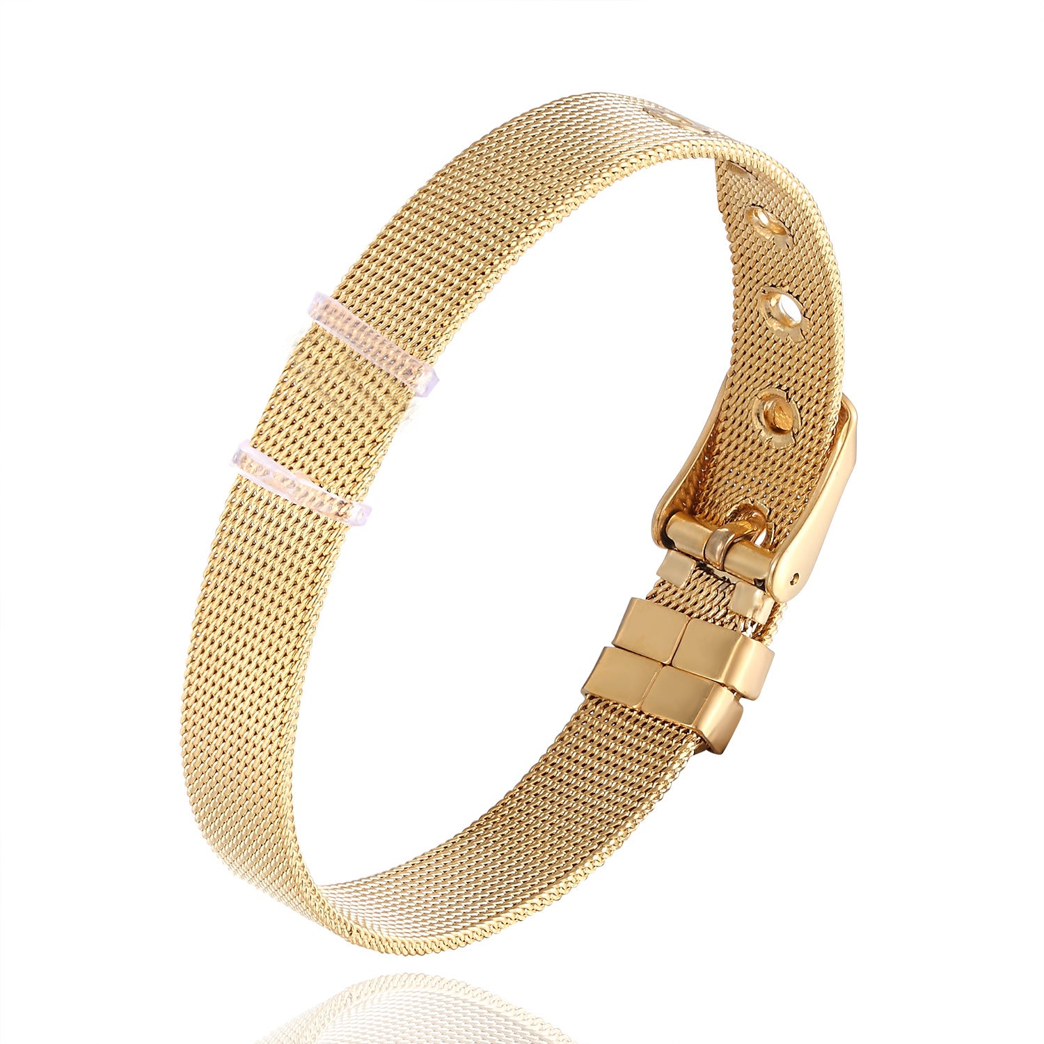 Honey Bee Styled Rose Gold buckle Bracelet JLTB0592