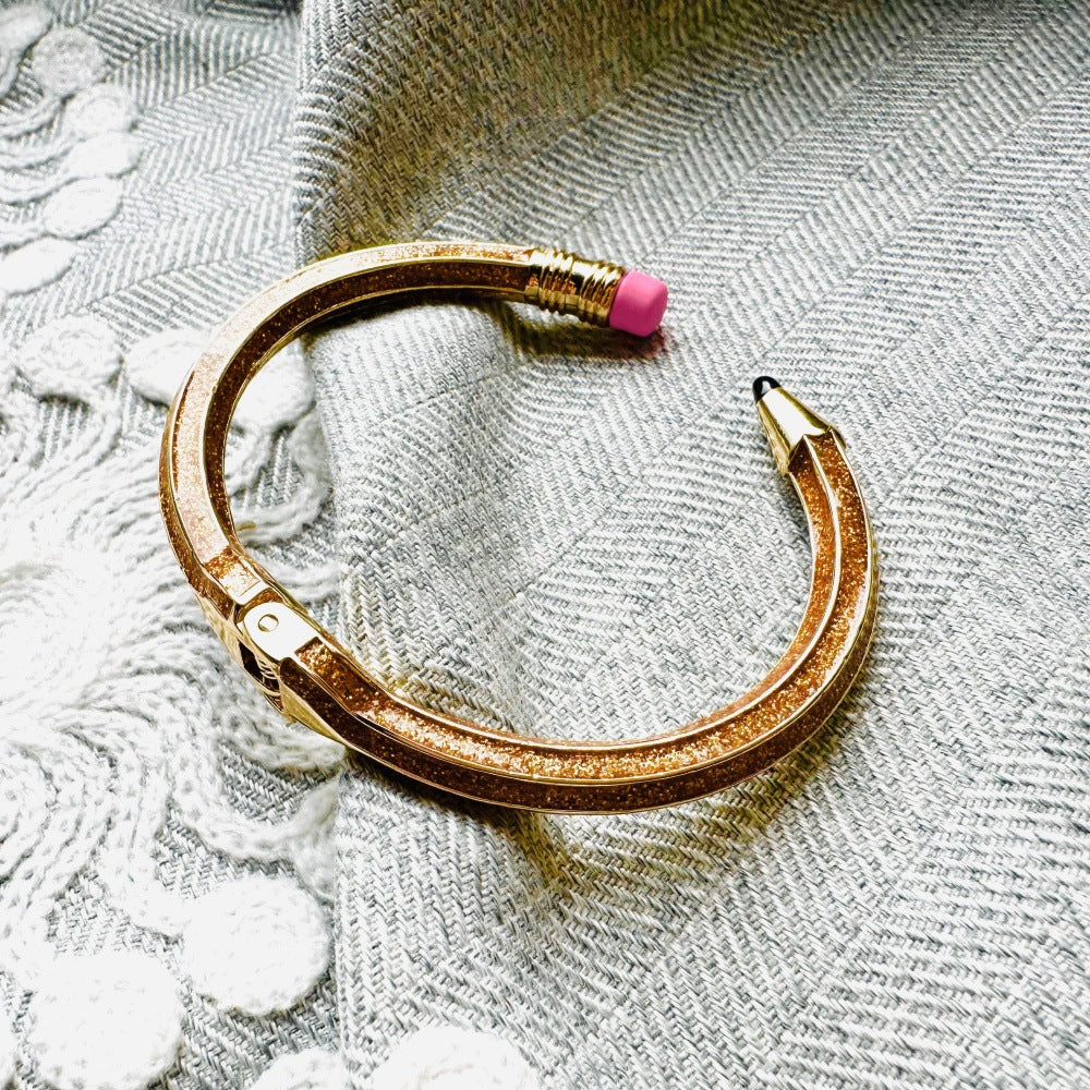 fashion pencil-shaped alloy oil-drip  opening exquisite versatile bracelets JLTB0768
