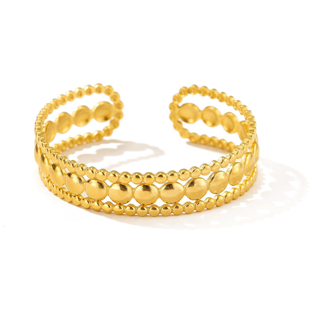 beads splicing open adjustable bracelet JLTB0777