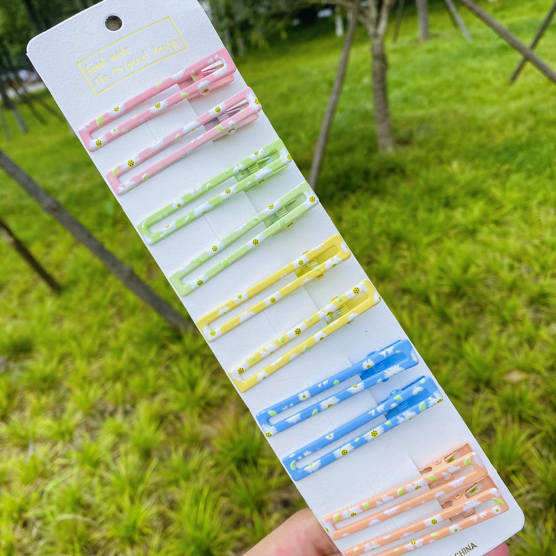 Hairpin daisy duckbill clip headdress cute sweet straight clip side clip hair accessories bangs clip jltc0055