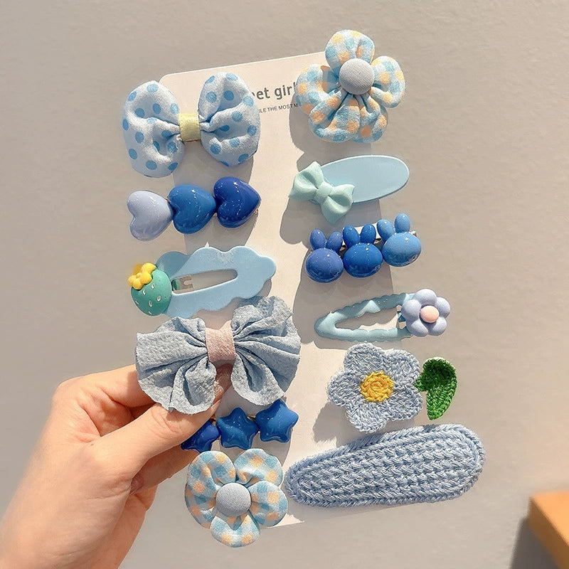Children's hair accessories cute dopamine hairpin girls side bangs clip hairpin little girl cartoon jltc0056