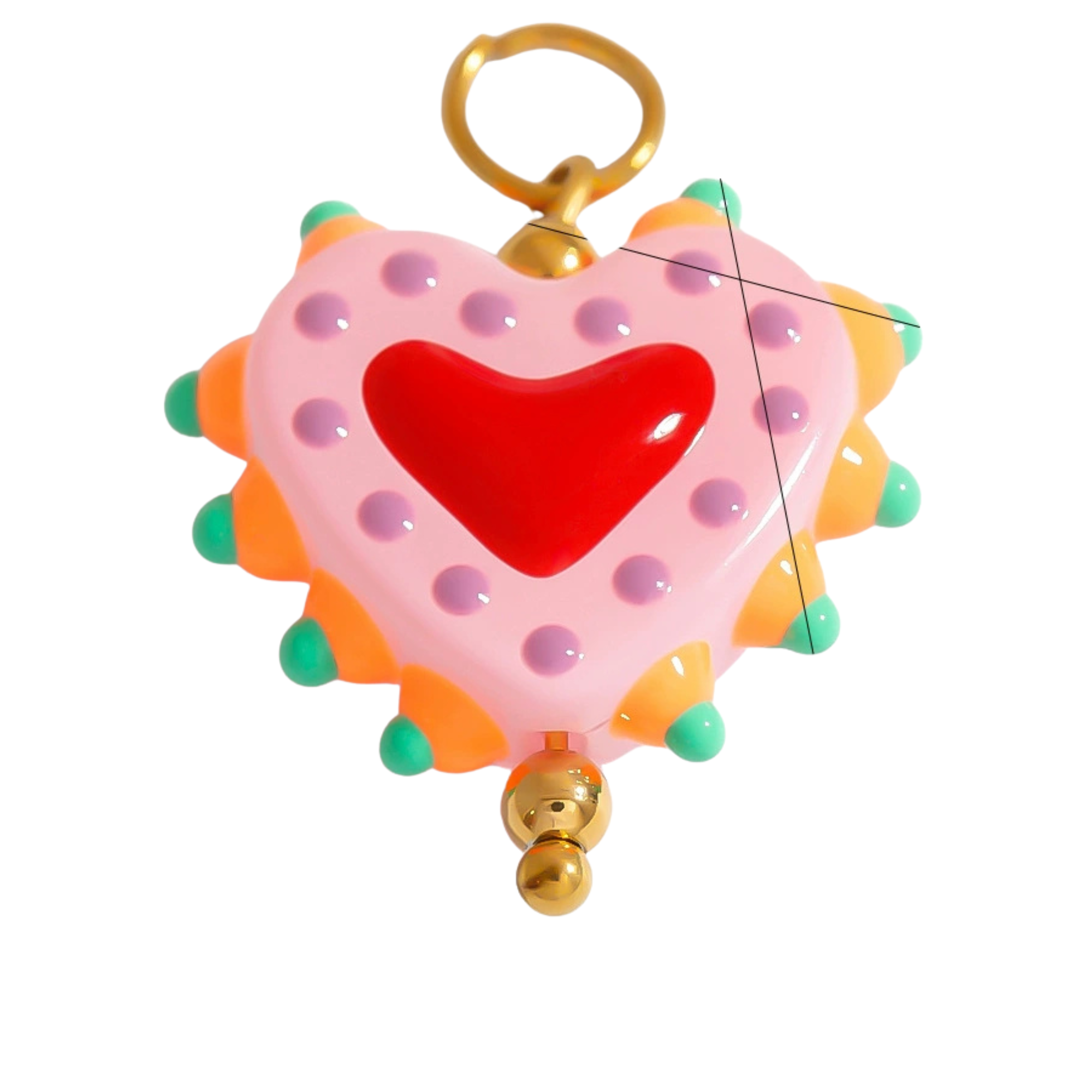 Just Lil Things Hand-painted DIY Charm jltch0045