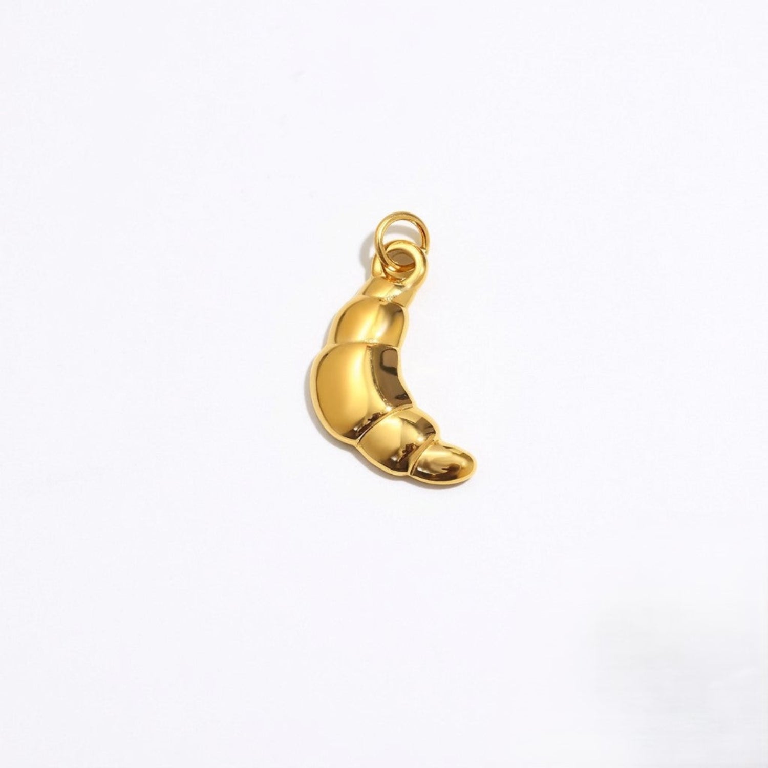 Gold Croissant Pastry Charm JLTCH0056