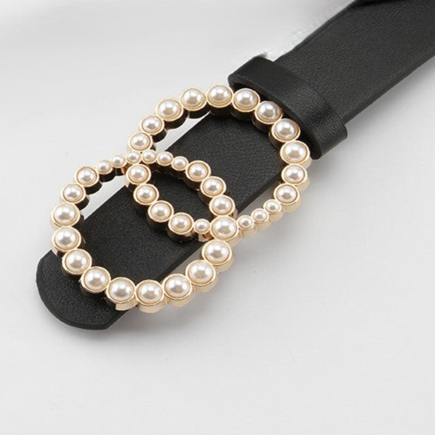 Double-circle-pearl-snap-buckle-belt-jlthb0058