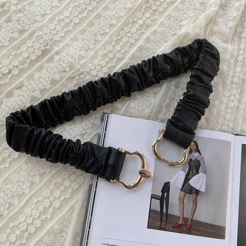 Skirts women's elastic waistbands