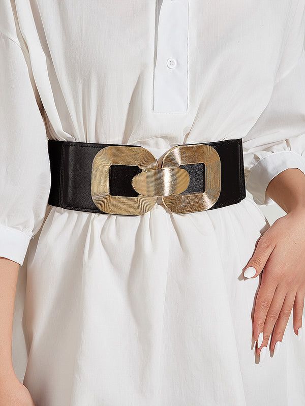 Trendy brand style belt women's decorative coat