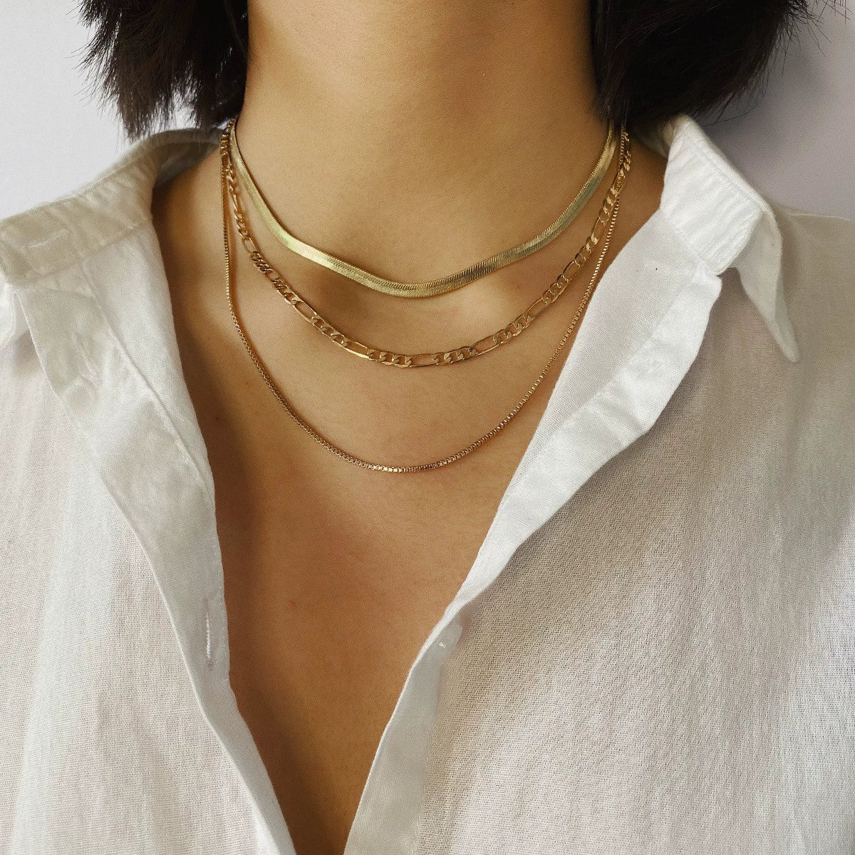 Just Lil Things Artifical  Gold Necklace jltn0787
