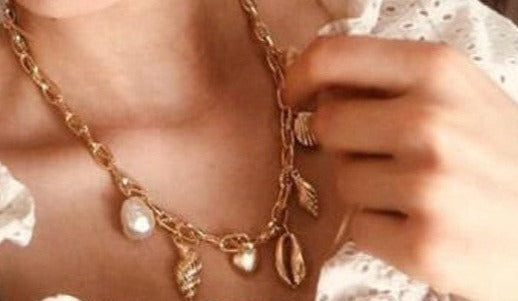 Just lil things Shimmering Shoreline Necklace jltn0923