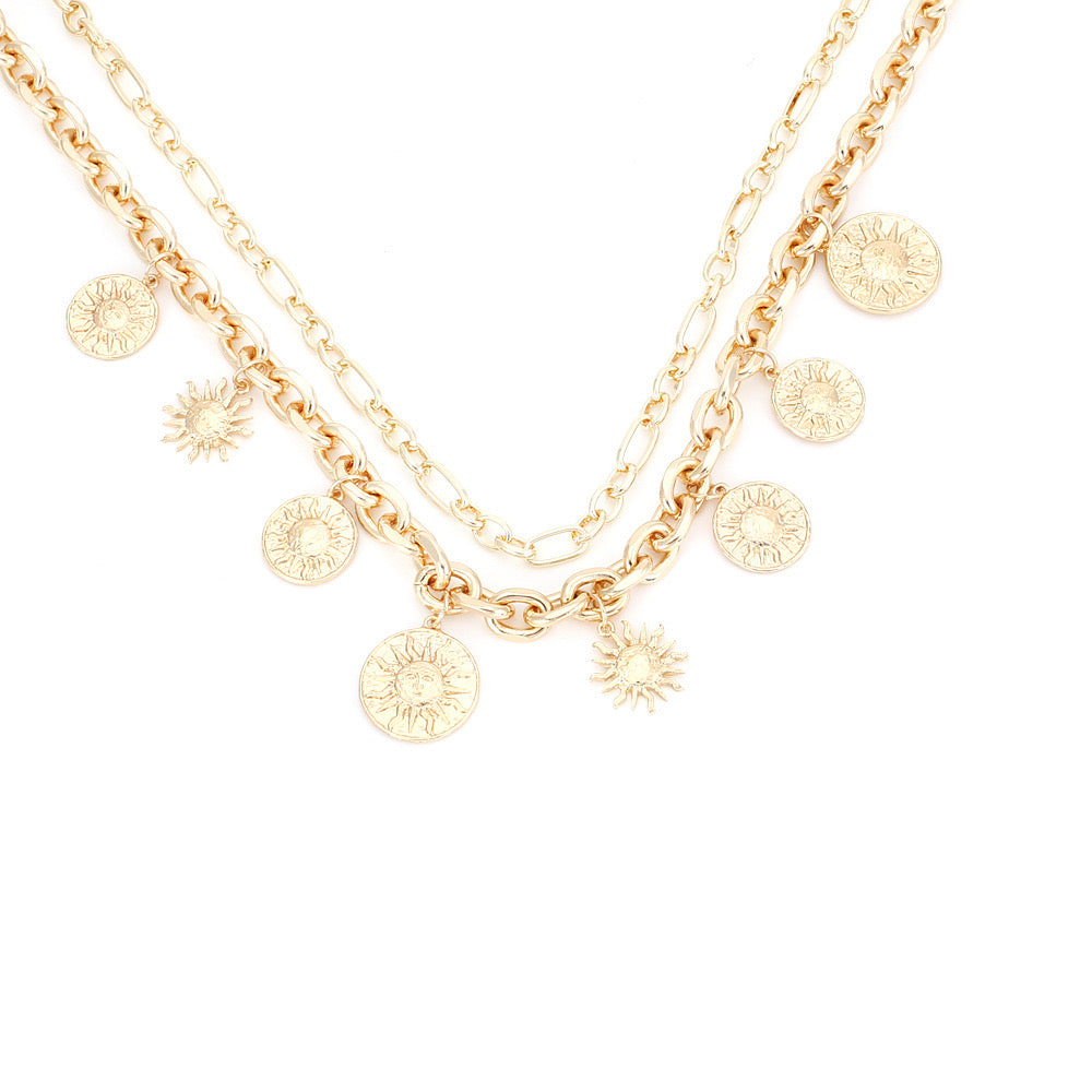 Just Lil Things Artificial Gold Necklace