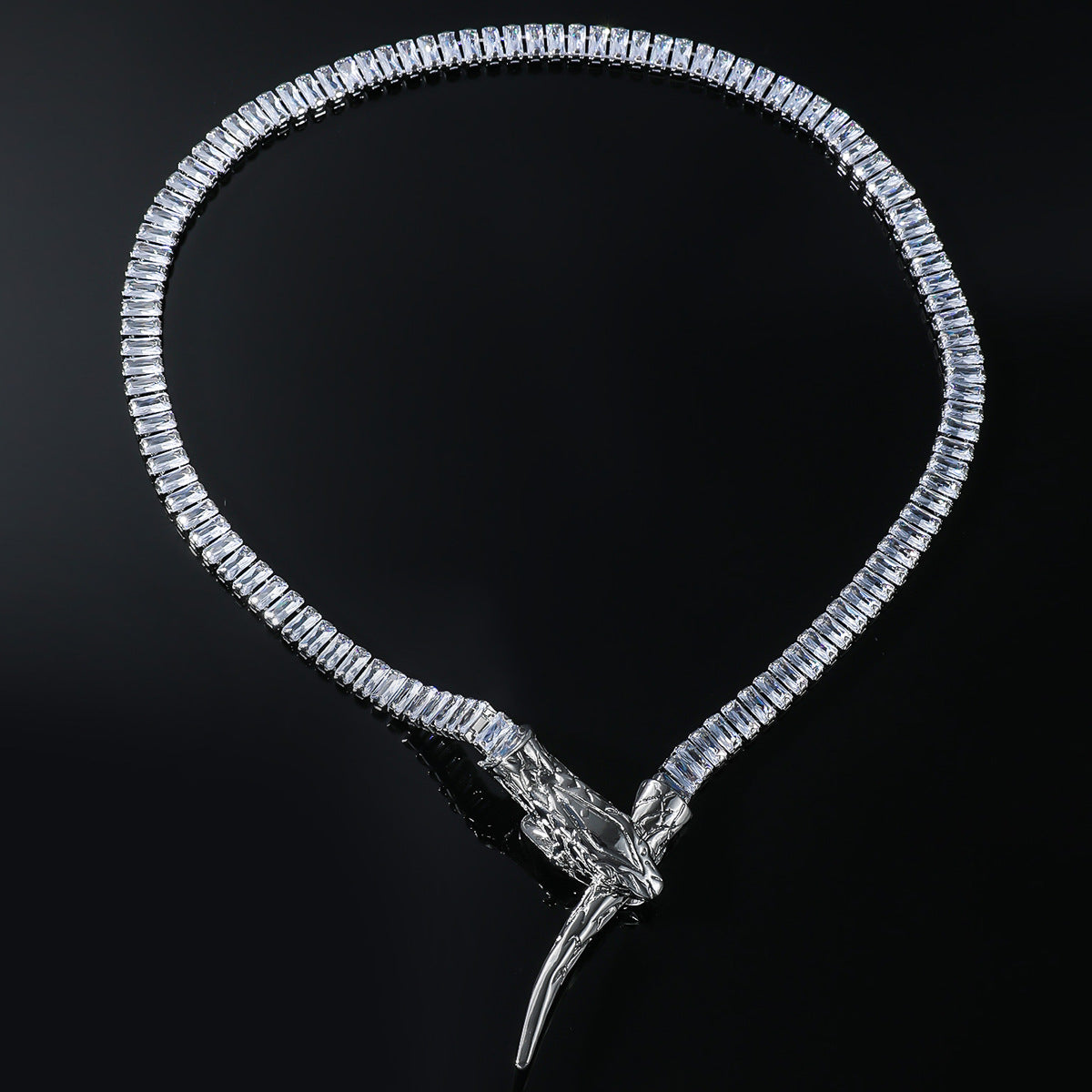 Just Lil Things Artificial Silver Necklace jltn1064