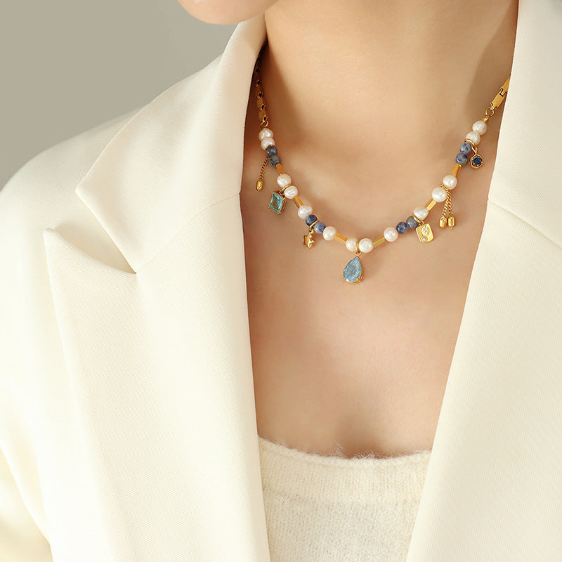 Just Lil Things Artificial Gold Necklace jltn1071