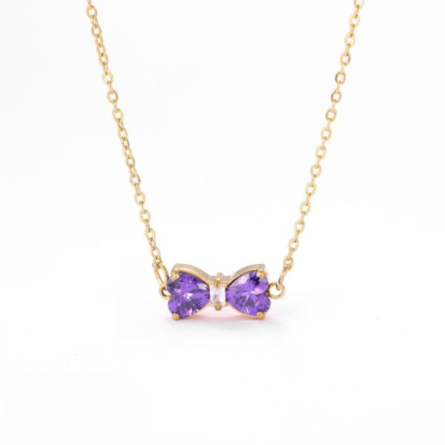 Just Lil Things Artificial Gold Necklace jltn1109
