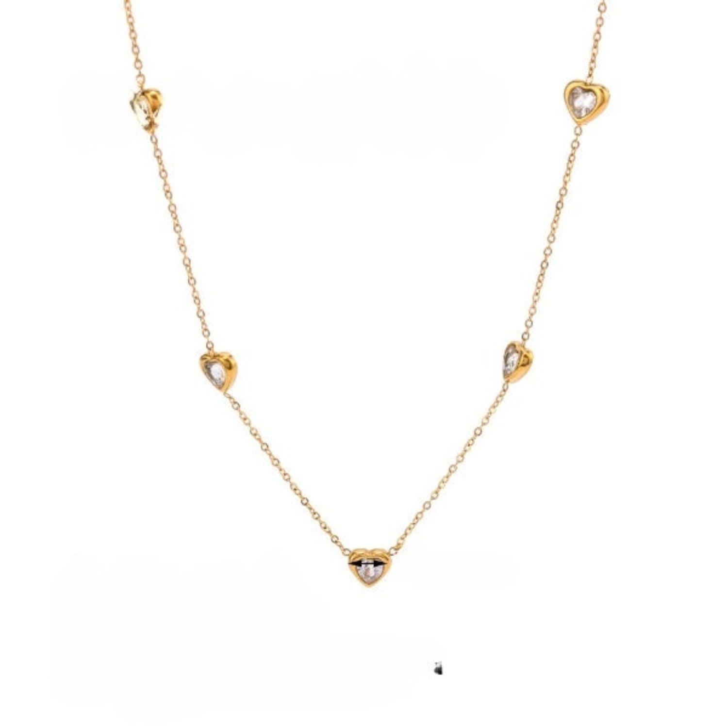 Just Lil Things Artificial Gold Necklace jltn1125
