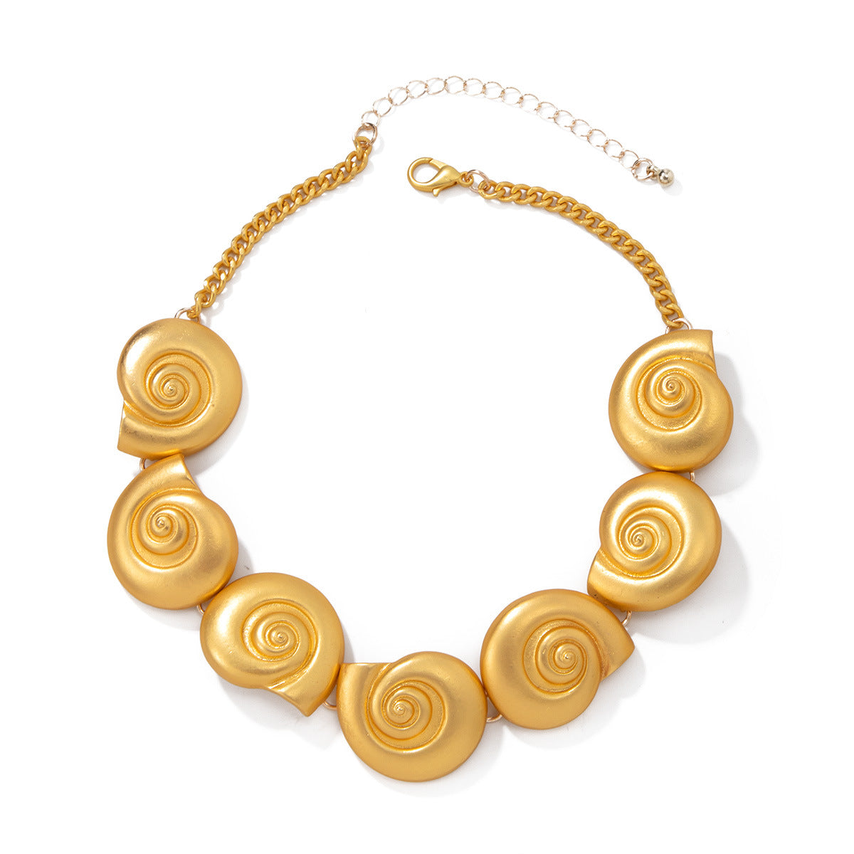 Sea Snail Shell Gold Necklace JLTN1157