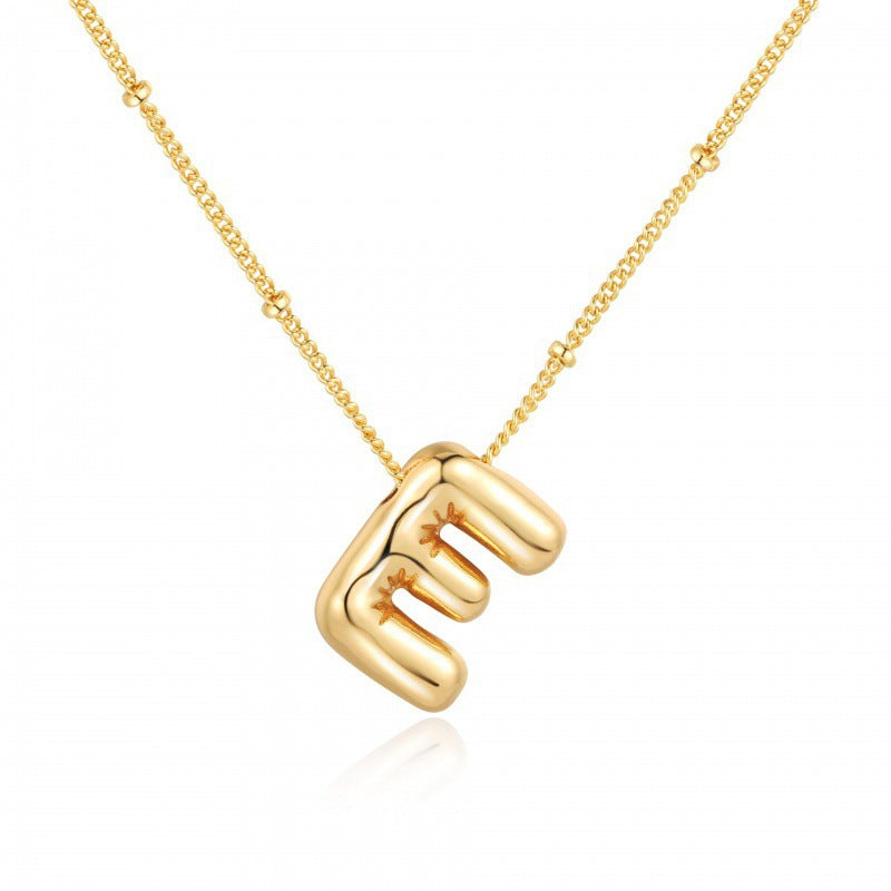 English Alphabets Neckalce